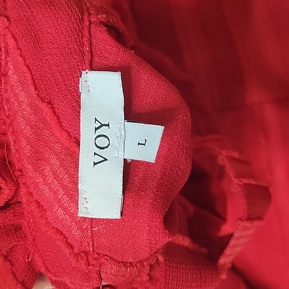 Red TieBack Top - Picture 5 of 5